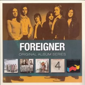 Foreigner – Original Album Series   5 cd nuevo