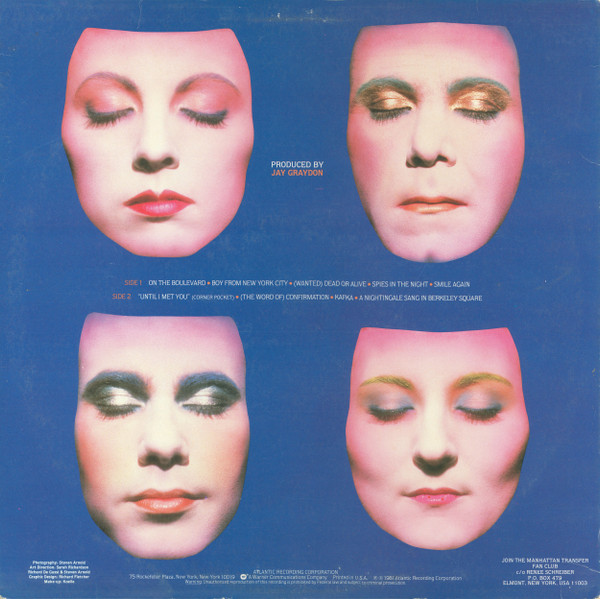 The Manhattan Transfer – Mecca For Moderns vinilo usado - Imagen 2