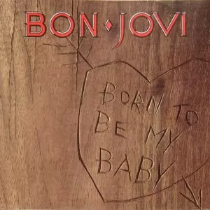 Bon Jovi – Born To Be My Baby vinilo single 7″ usado