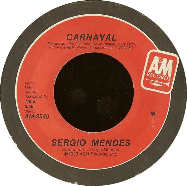 Sergio Mendes – Never Gonna Let You Go vinilo single 7″ usado - Imagen 2
