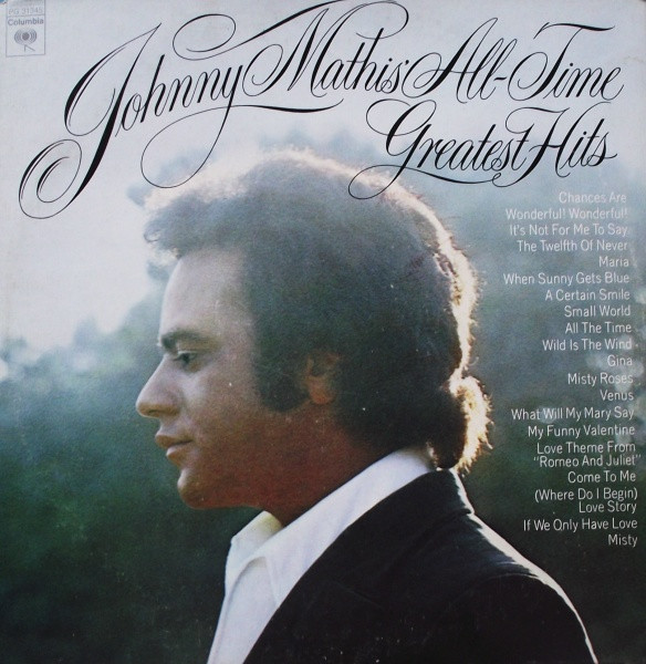 Johnny Mathis – Johnny Mathis' All-Time Greatest Hits vinilo doble usado