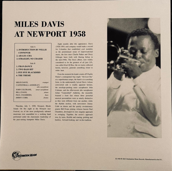 Miles Davis – At Newport 1958 vinilo nuevo - Imagen 2