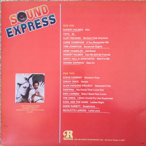 Various – Sound Express vinilo usado - Imagen 2