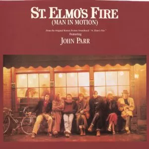 John Parr – St. Elmo's Fire (Man In Motion) vinilo single 7" usado
