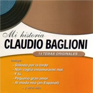 Claudio Baglioni – Mi Historia   cd nuevo
