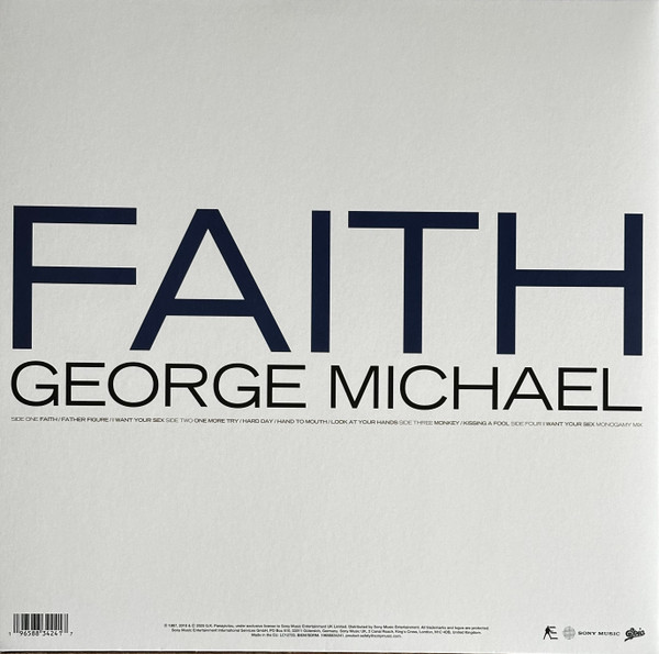 George Michael – Faith vinilo doble nuevo - Imagen 2