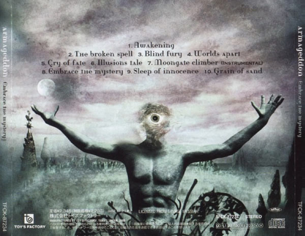 Armageddon – Embrace The Mystery cd usado - Imagen 2