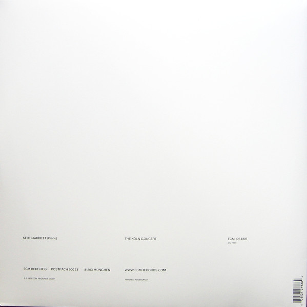 Keith Jarrett – The Köln Concert vinilo doble nuevo - Imagen 2