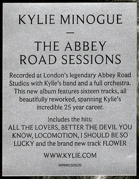 Kylie – The Abbey Road Sessions cd nuevo - Imagen 2