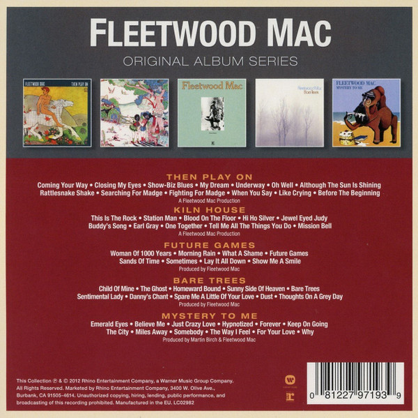 Fleetwood Mac – Original Album Series 5 cd nuevo - Imagen 2