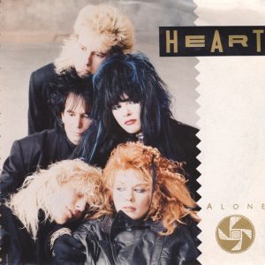 Heart – Alone   vinilo single 7″ usado