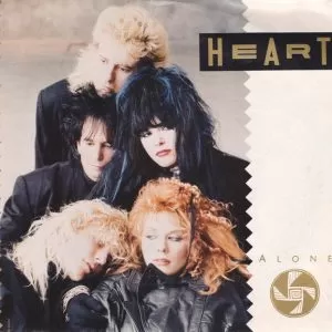 Heart – Alone vinilo single 7″ usado