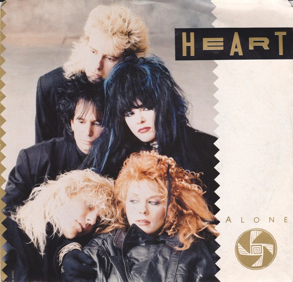 Heart – Alone vinilo single 7″ usado