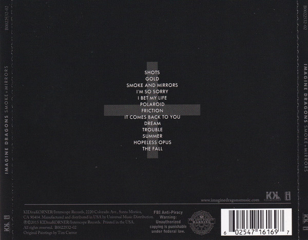Imagine Dragons – Smoke + Mirrors cd nuevo - Imagen 2