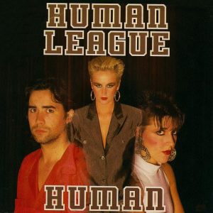 Human League – Human    vinilo single 7″ usado