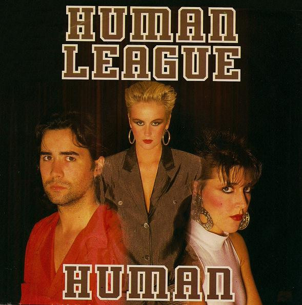 Human League – Human vinilo single 7″ usado
