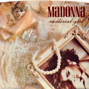 Madonna – Material Girl vinilo single 7″ usado