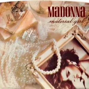 Madonna – Material Girl vinilo single 7″ usado