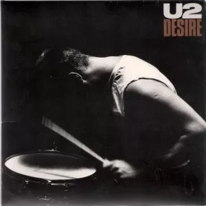 U2 – Desire    vinilo single 7″ usado