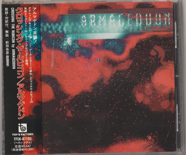 Armageddon – Crossing The Rubicon cd usado